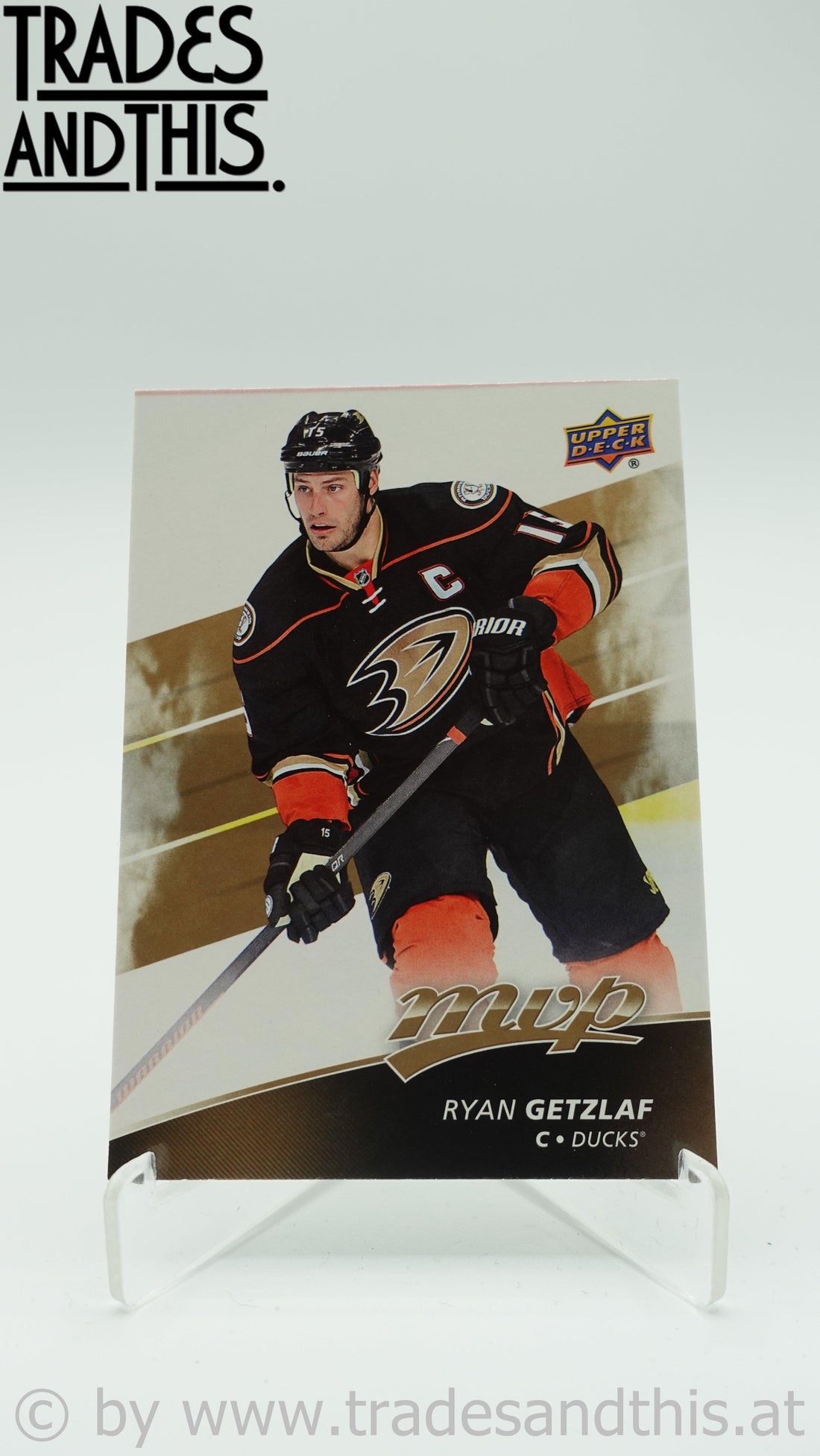 2017-18 Upper Deck MVP Ryan Getzlaf #31 - Trades and This e.U.