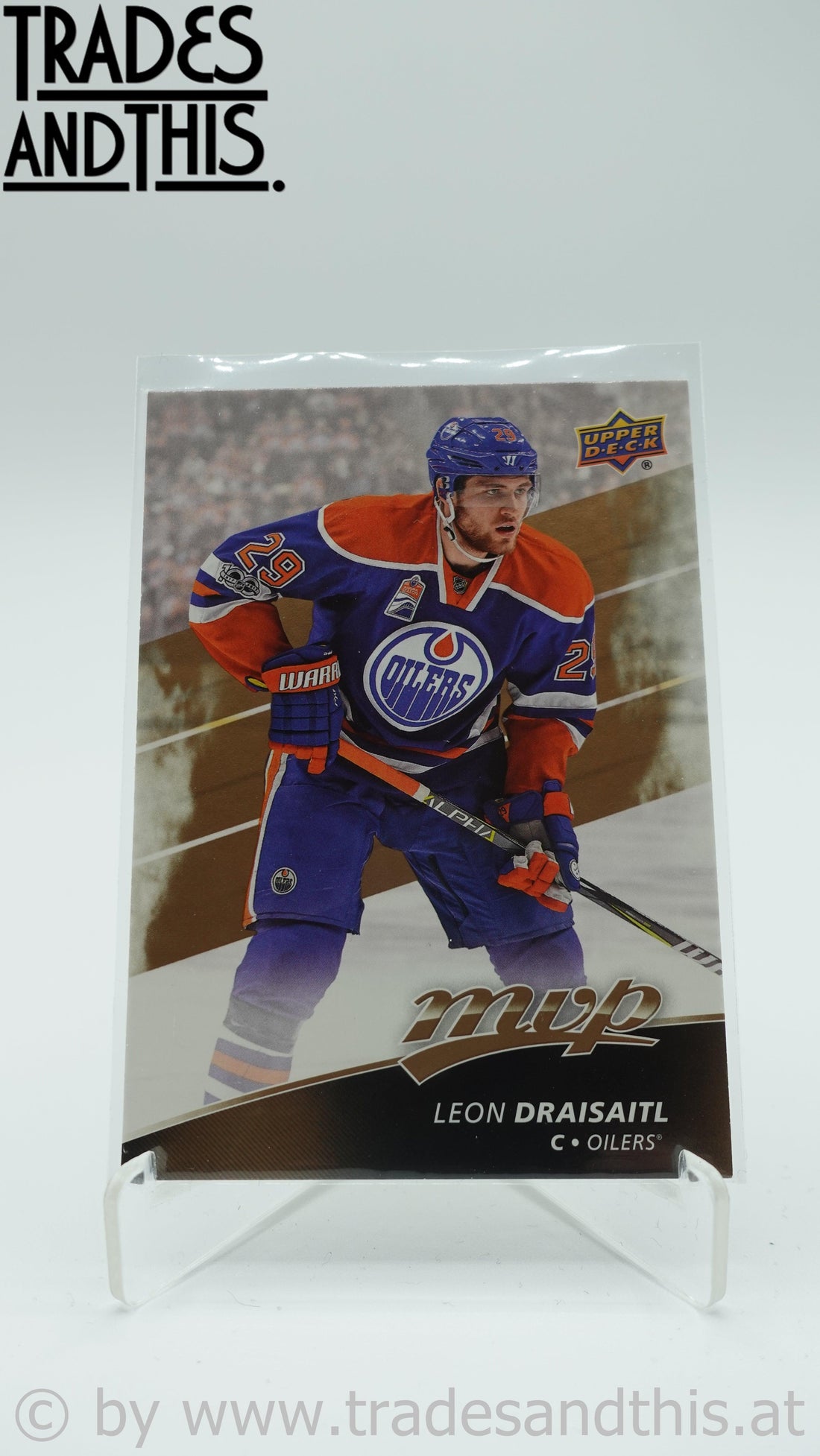 2017-18 Upper Deck MVP Leon Draisaitl #32 - Trades and This e.U.