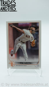 2022 Topps Update Series Camilo Doval #US30