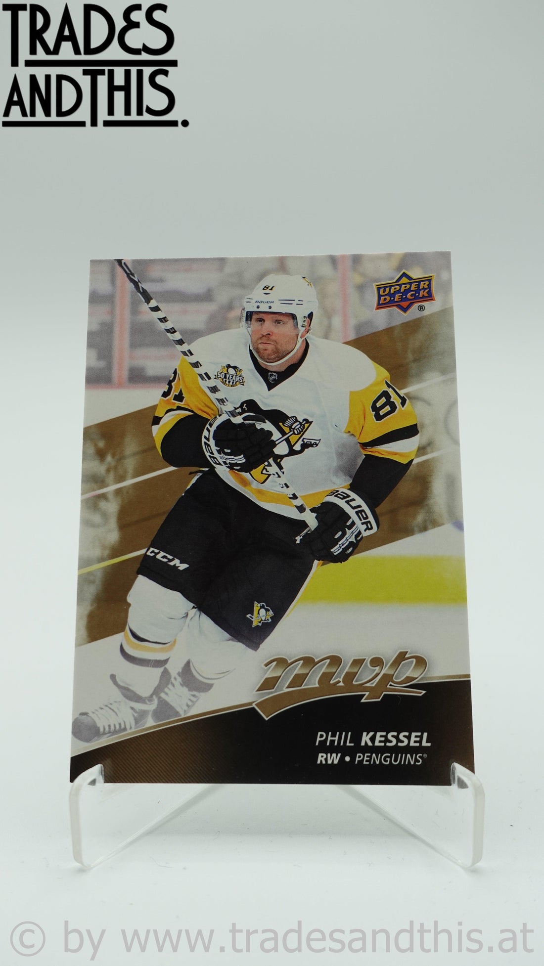 2017-18 Upper Deck MVP Phil Kessel #35 - Trades and This e.U.