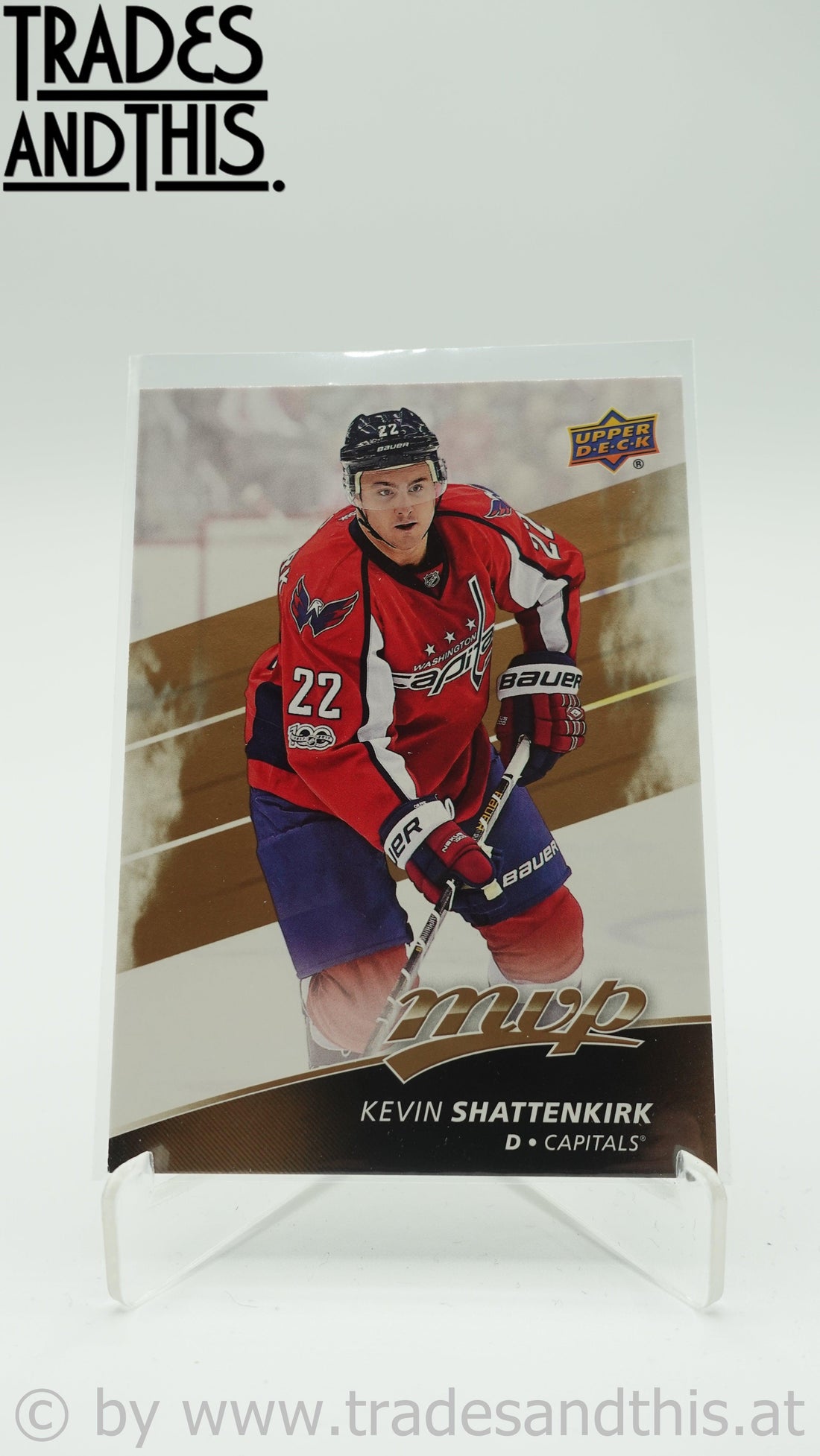 2017-18 Upper Deck MVP Kevin Shattenkirk #38 - Trades and This e.U.