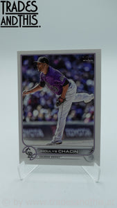 2022 Topps Update Series  Jhoulys Chacin #US40