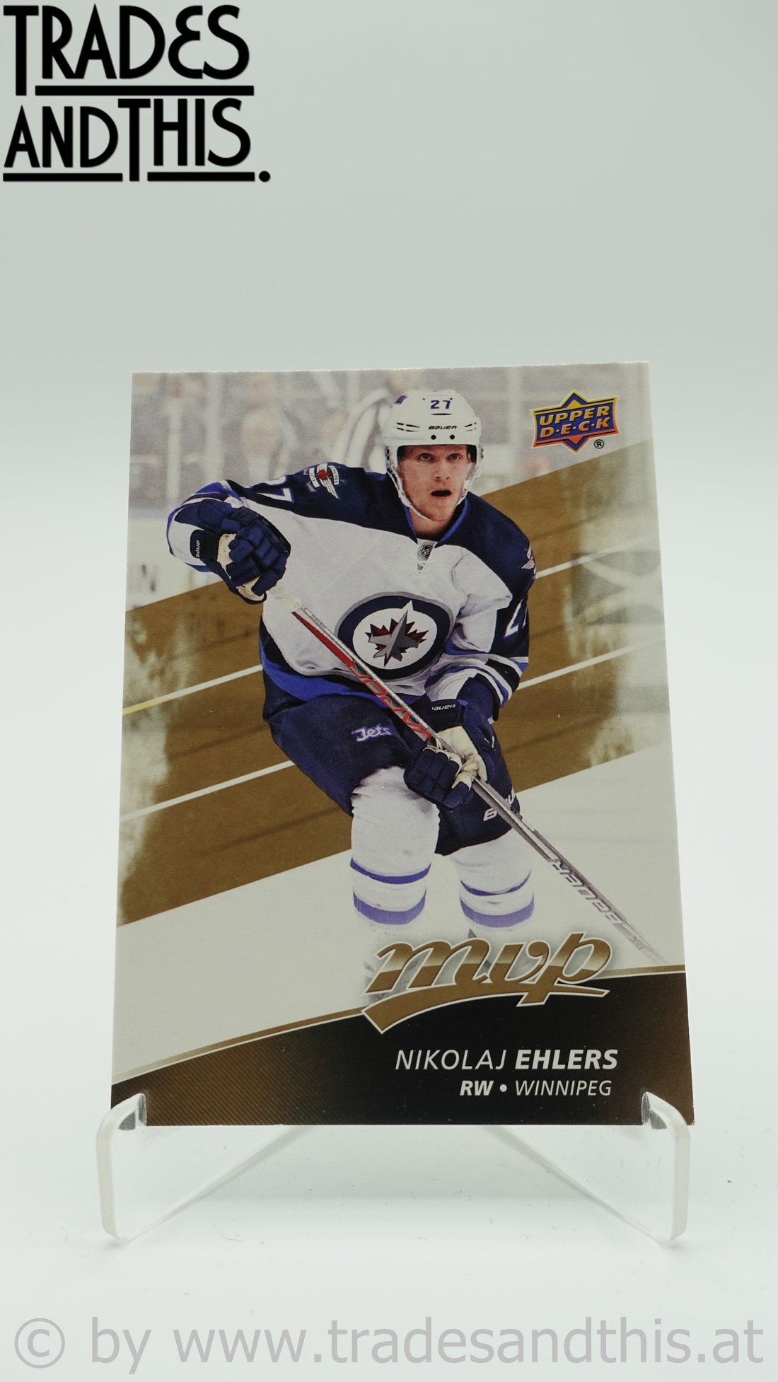 2017-18 Upper Deck MVP Nikolaj Ehlers #41 - Trades and This e.U.