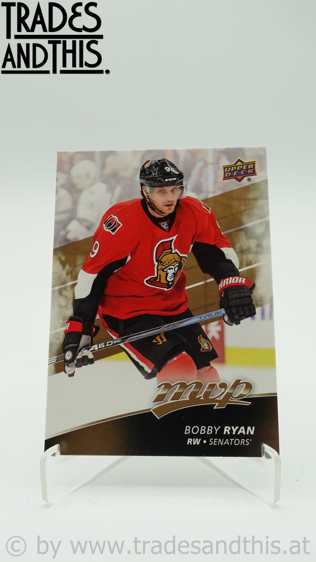 2017-18 Upper Deck MVP Bobby Ryan #52 - Trades and This e.U.