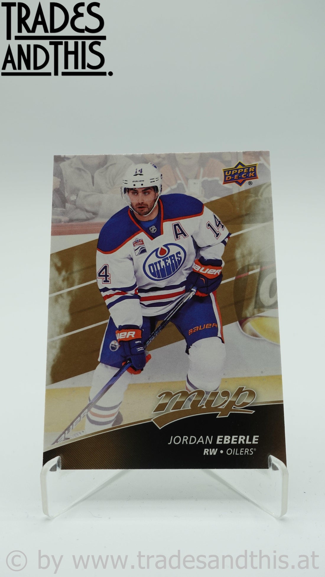 2017-18 Upper Deck MVP Jordan Eberle #57 - Trades and This e.U.