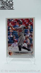 2022 Topps Update Series Rylan Bannon #US70 RC