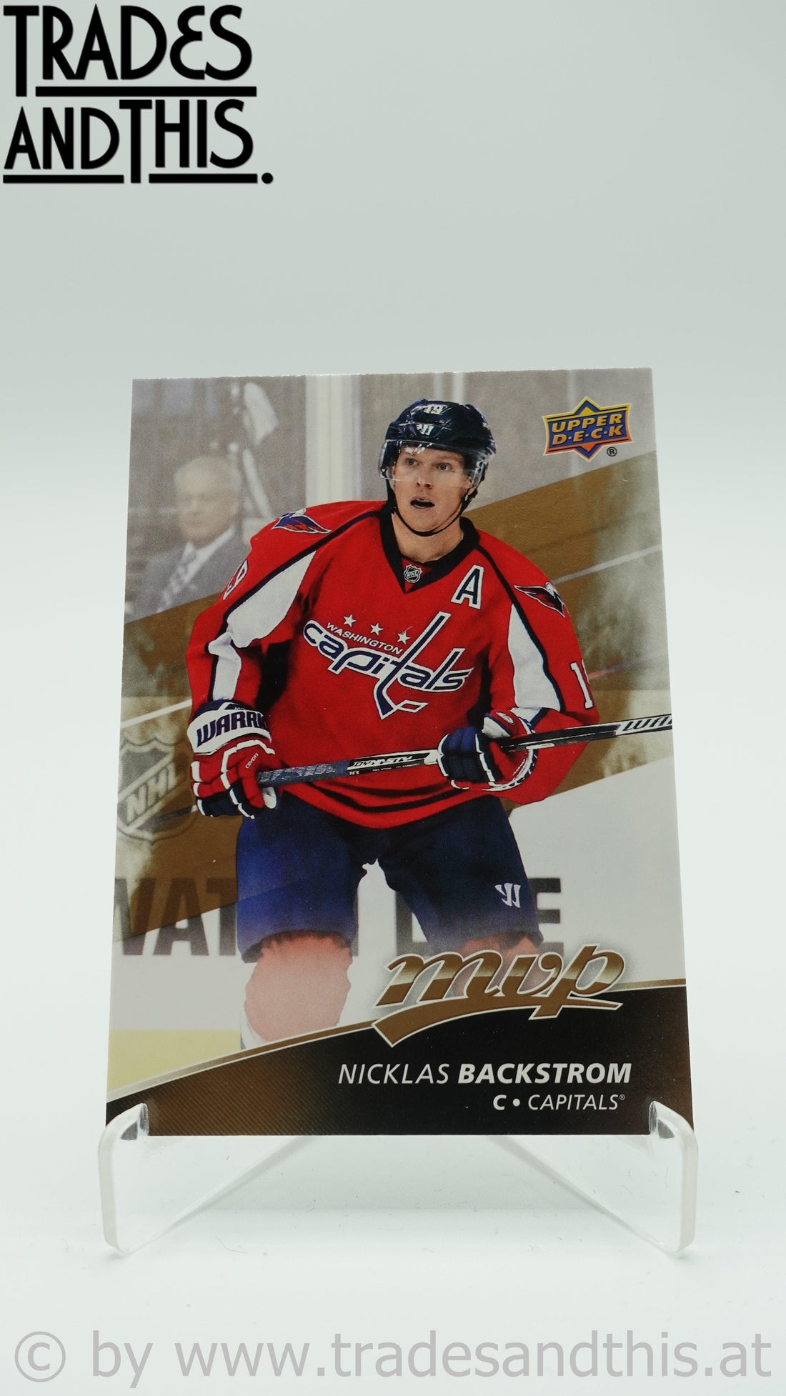 2017-18 Upper Deck MVP Nicklas Backstrom #60 - Trades and This e.U.