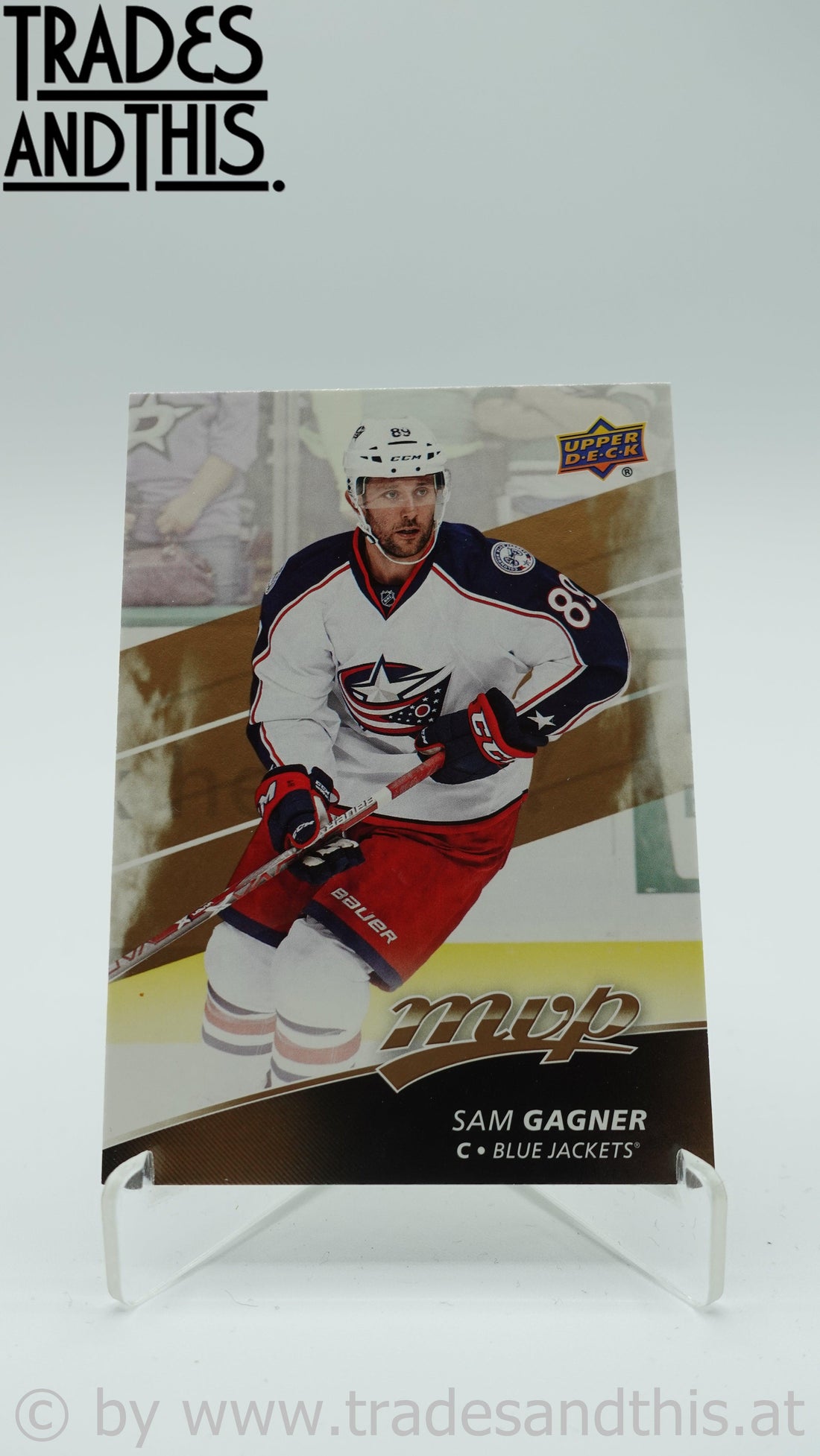 2017-18 Upper Deck MVP Sam Gagner #62 - Trades and This e.U.