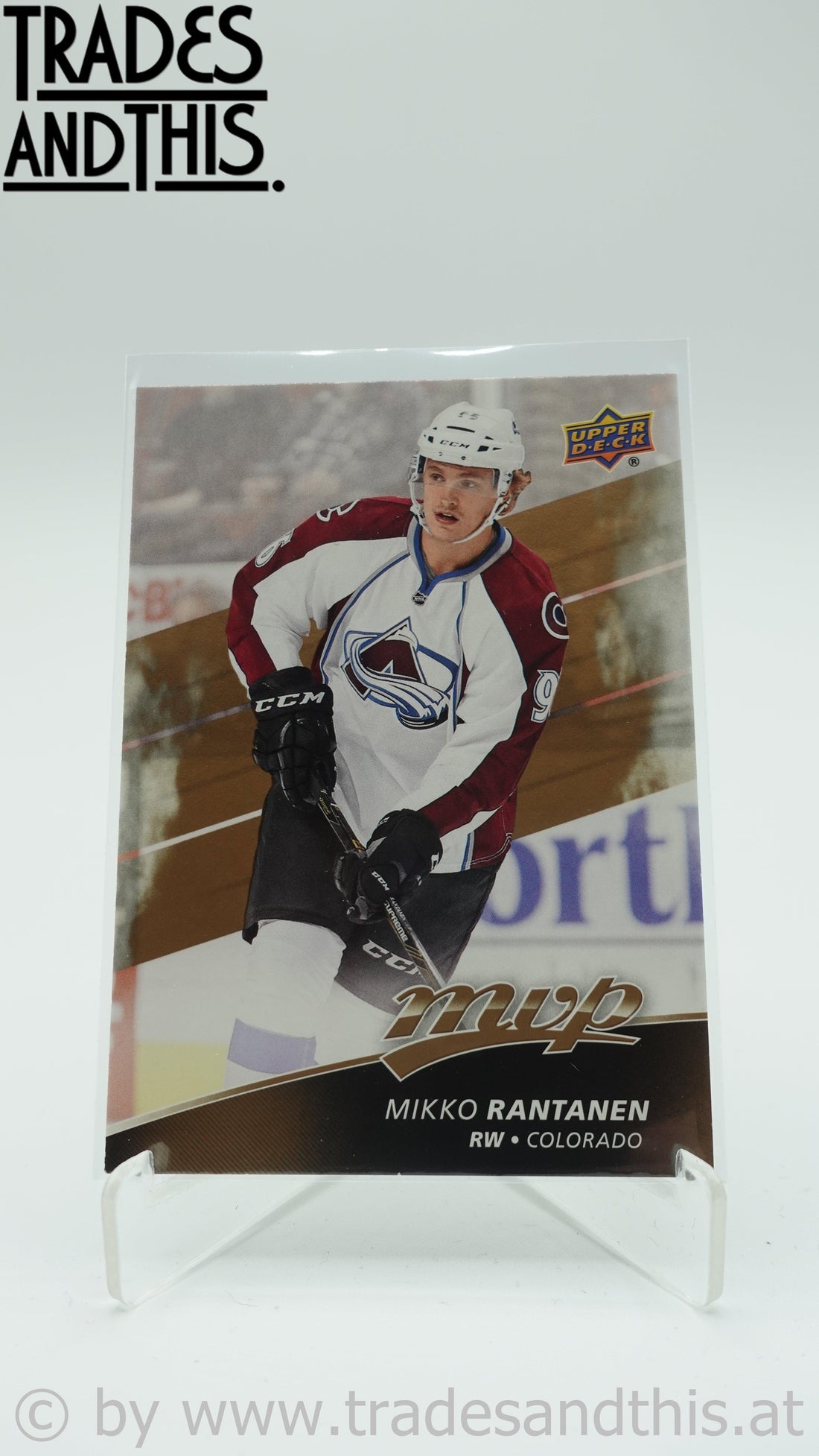 2017-18 Upper Deck MVP Mikko Rantanen #64 - Trades and This e.U.