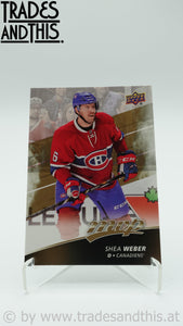 2017-18 Upper Deck MVP Shea Weber #65 - Trades and This e.U.