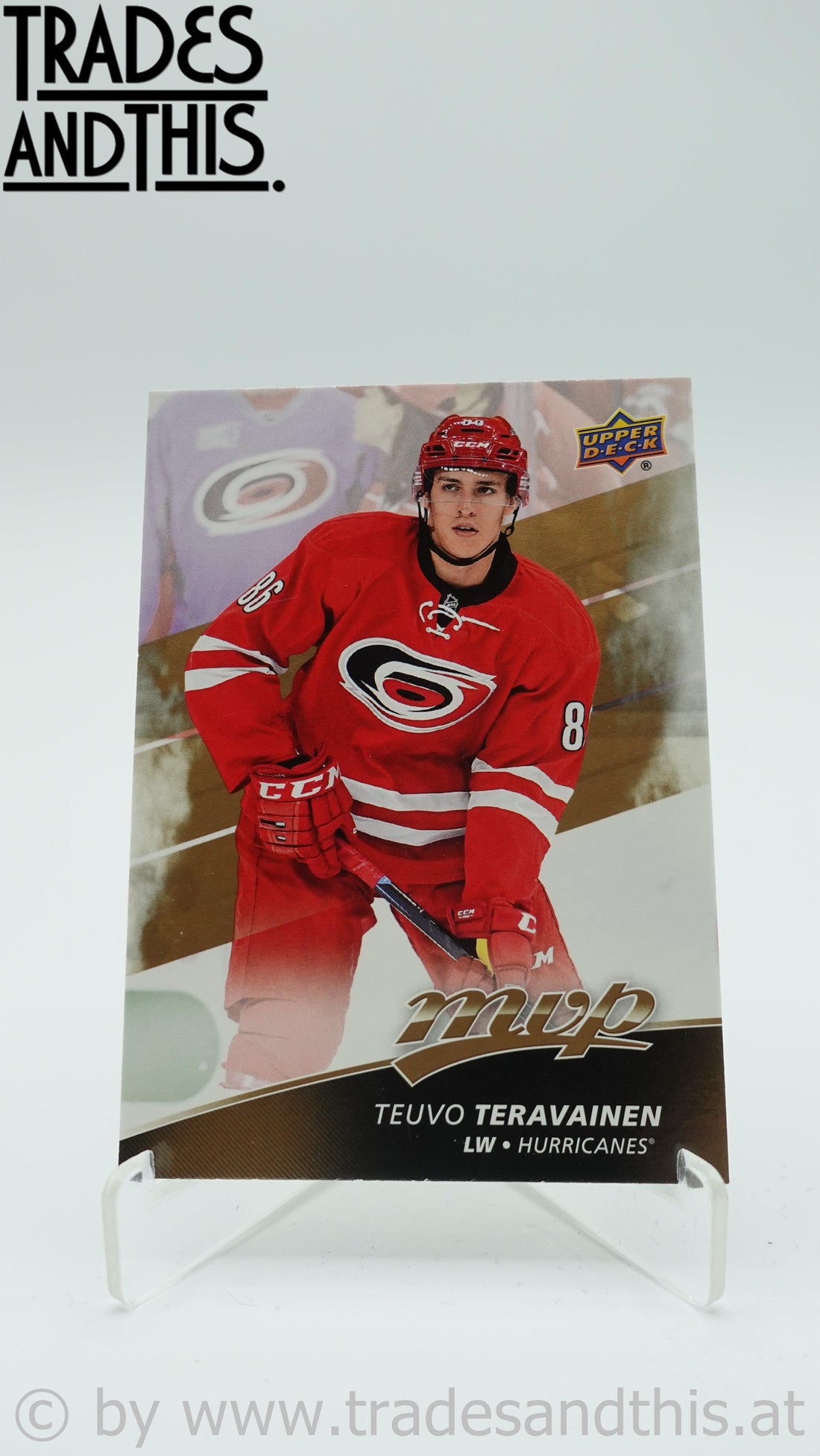 2017-18 Upper Deck MVP Teuvo Teravainen #67 - Trades and This e.U.