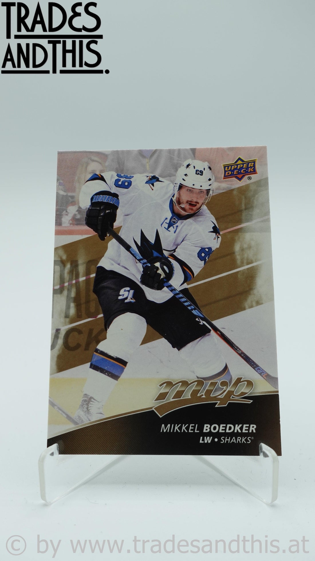 2017-18 Upper Deck MVP Mikkel Boedker #70 - Trades and This e.U.