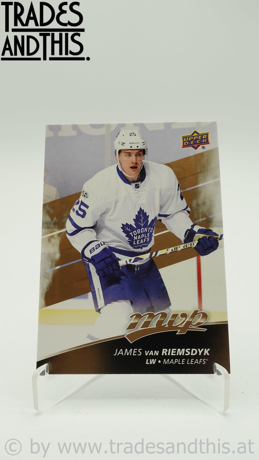 2017-18 Upper Deck MVP James Van Riemsdyk #72 - Trades and This e.U.