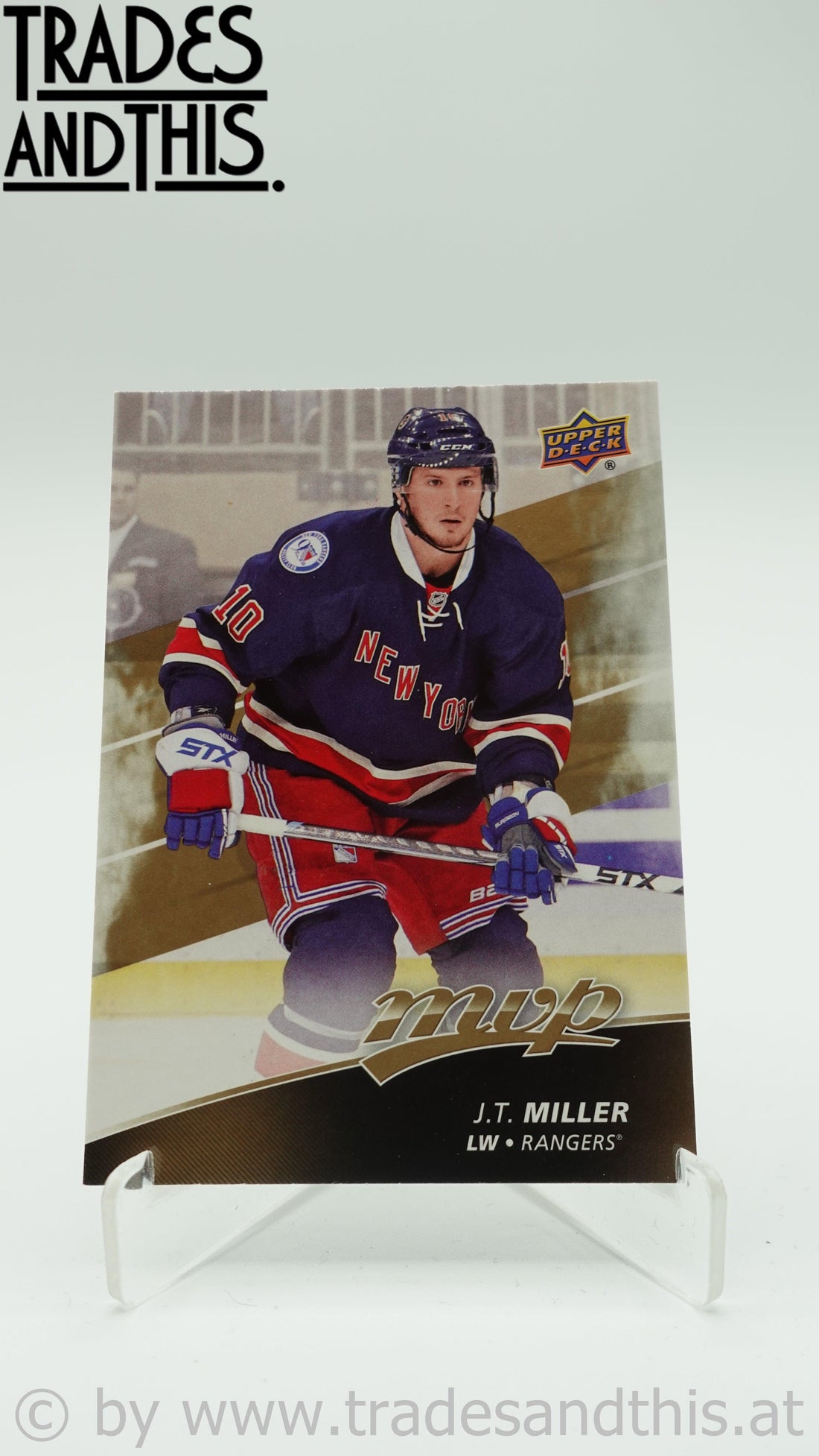 2017-18 Upper Deck MVP J.T. Miller #78 - Trades and This e.U.