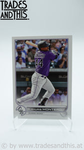 2022 Topps Update Series Elehuris Montero #US110 RC