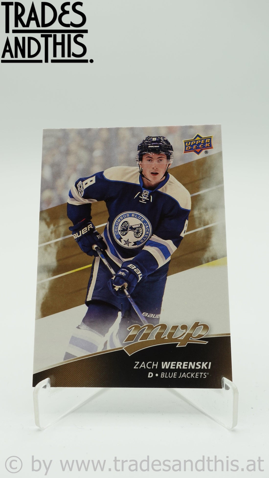 2017-18 Upper Deck MVP Zach Werenski #80 - Trades and This e.U.