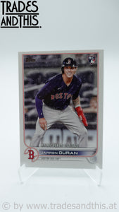 2022 Topps Update Series Jarren Duran #US118 RC