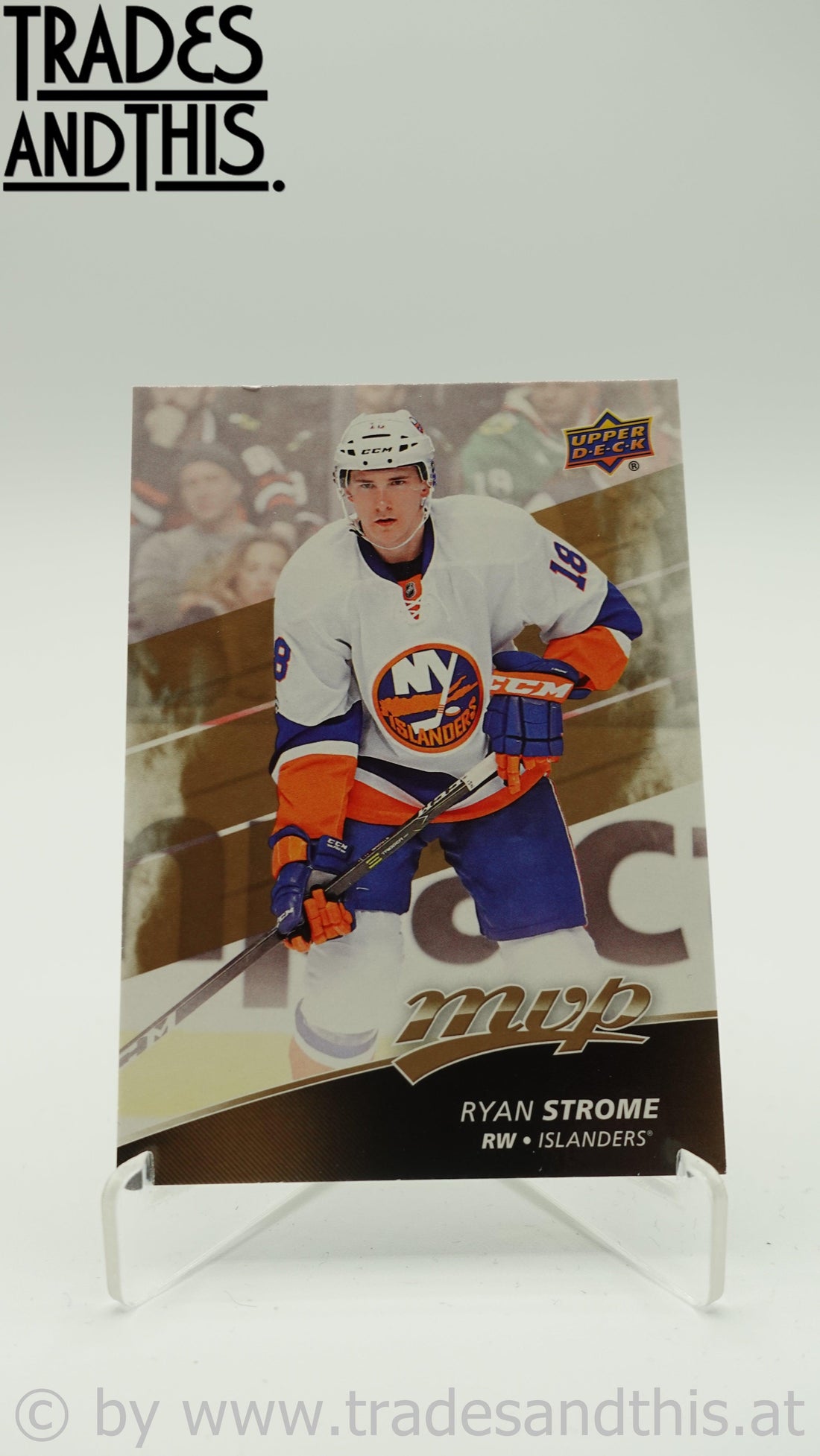 2017-18 Upper Deck MVP Ryan Strome #89 - Trades and This e.U.