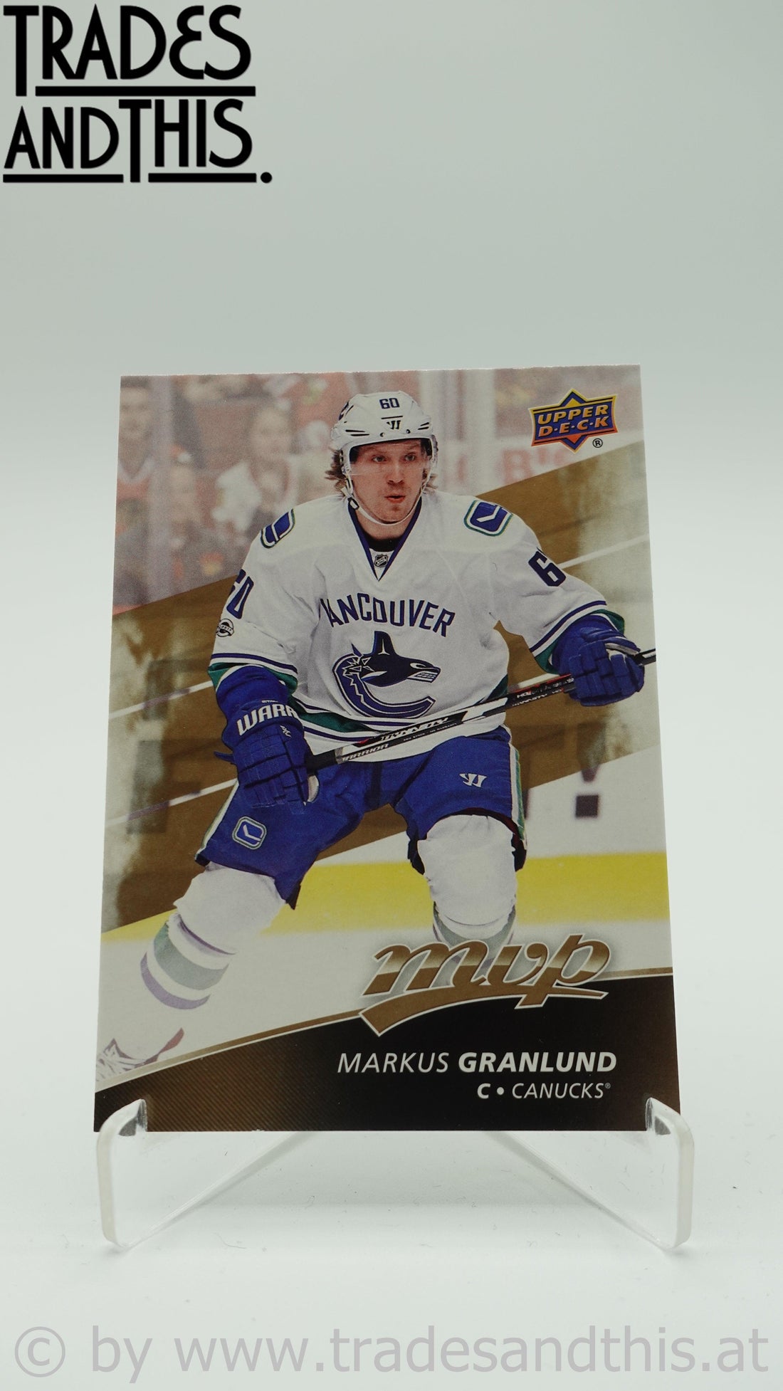 2017-18 Upper Deck MVP Markus Granlund #90 - Trades and This e.U.