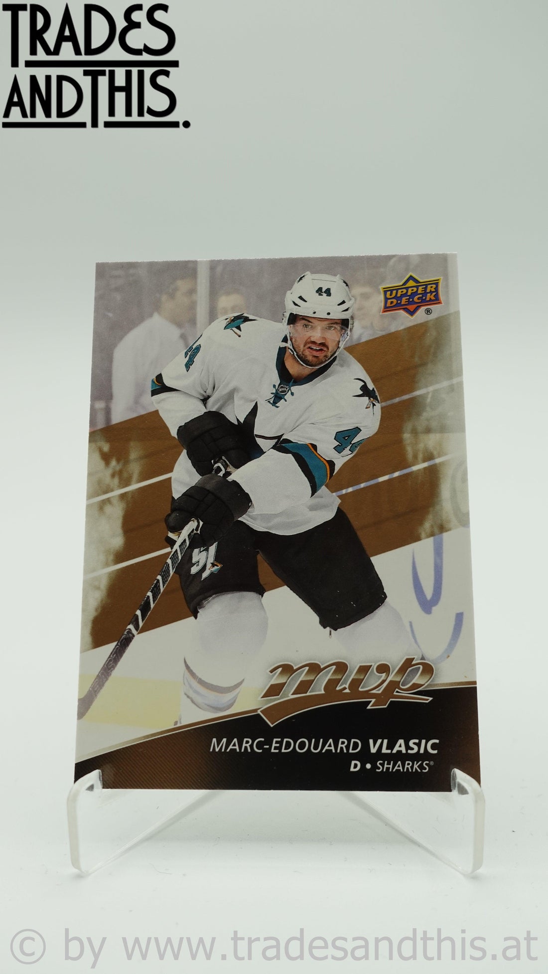 2017-18 Upper Deck MVP Marc-Edouard Vlasic #92 - Trades and This e.U.