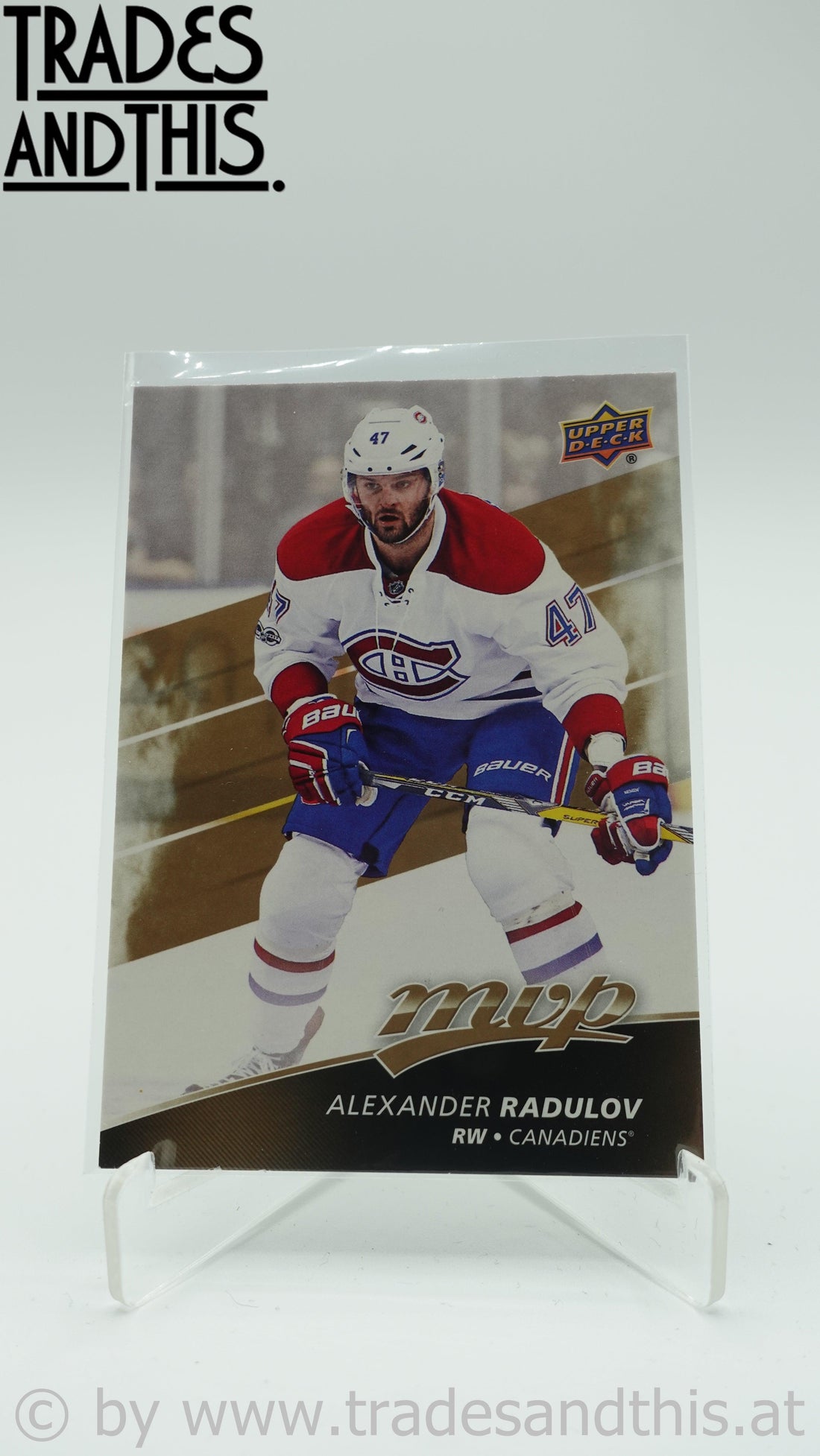 2017-18 Upper Deck MVP Alexander Radulov #97 - Trades and This e.U.