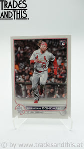 2022 Topps Update Series Brendan Donovan #US150 RC