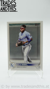 2022 Topps Update Series Kyle Isbel #US151