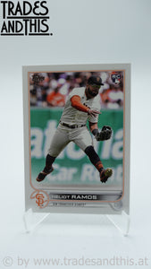 2022 Topps Update Series Heliot Ramos #US154 RC