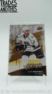 2017-18 Upper Deck MVP Alec Martinez #109 - Trades and This e.U.