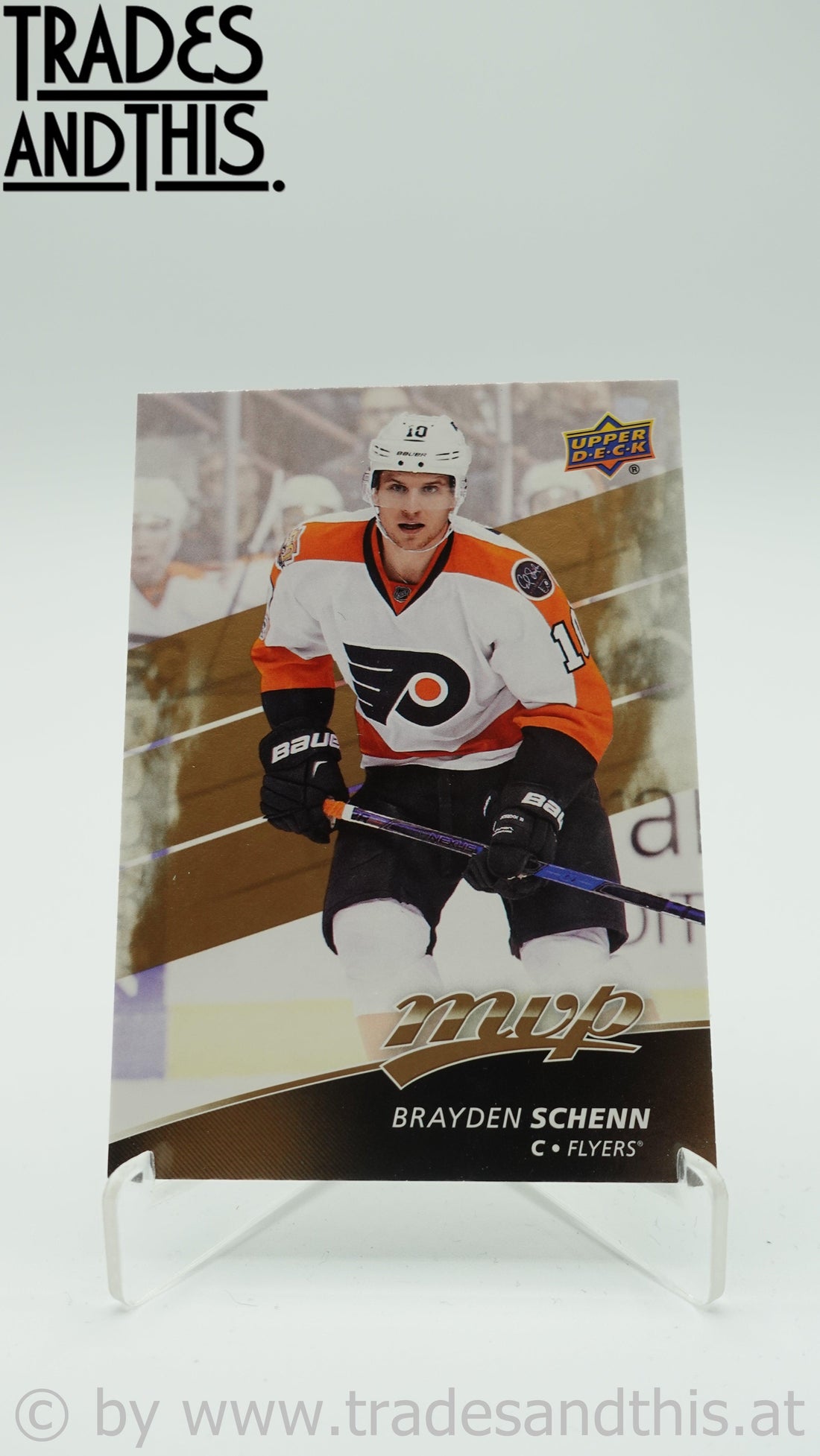 2017-18 Upper Deck MVP Brayden Schenn #115 - Trades and This e.U.