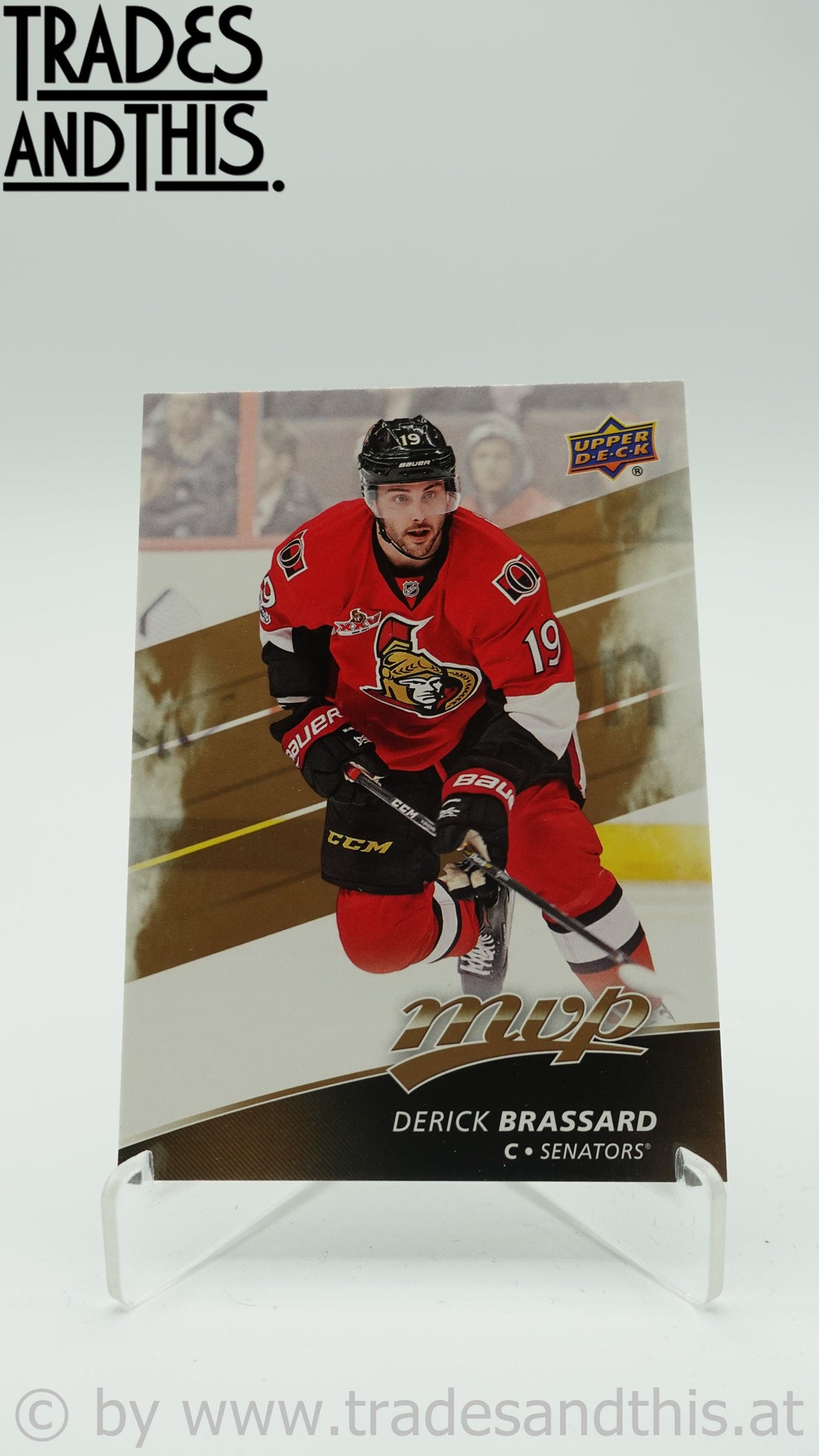 2017-18 Upper Deck MVP Derick Brassard #116 - Trades and This e.U.