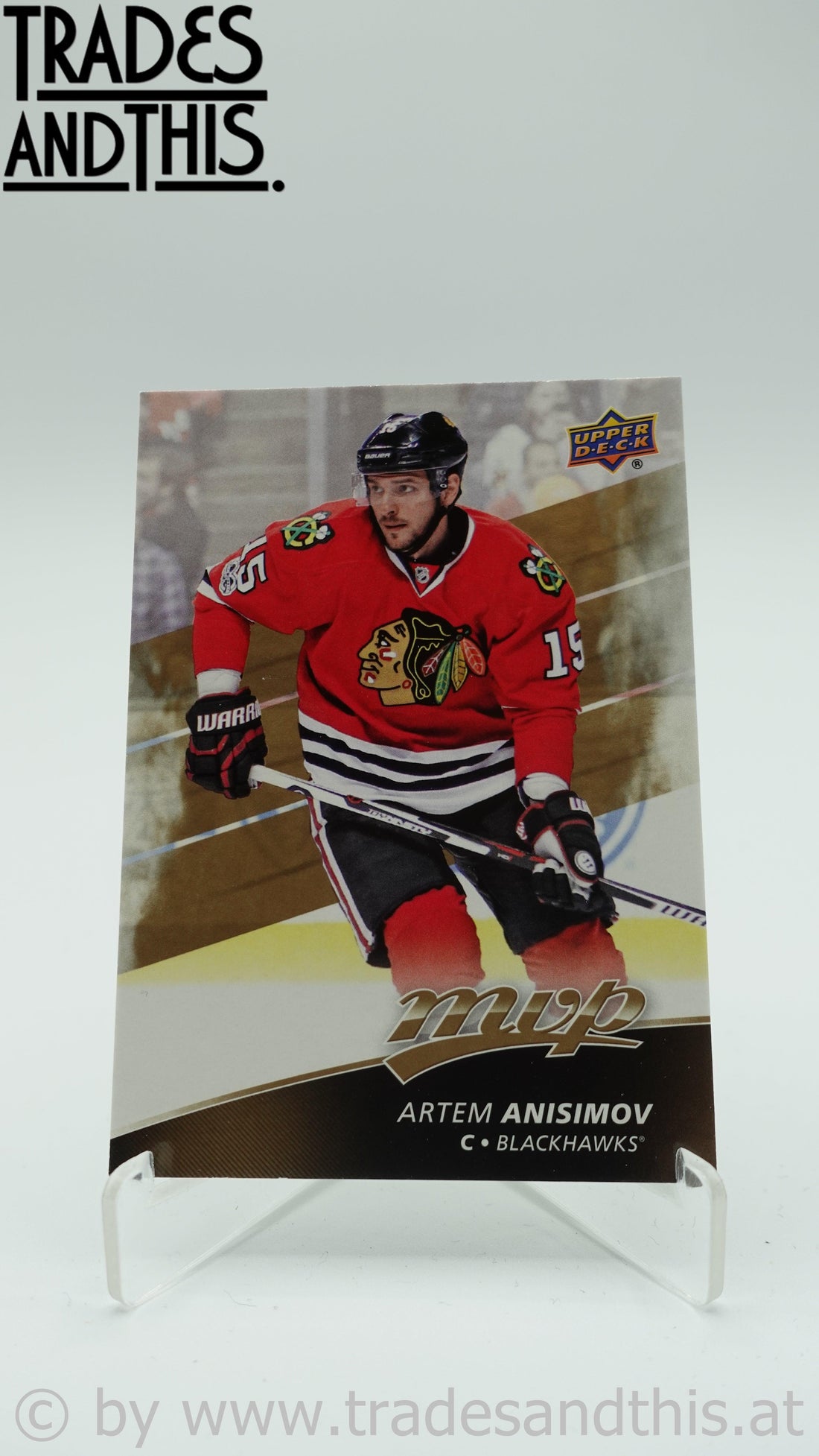 2017-18 Upper Deck MVP Artem Anisimov #117 - Trades and This e.U.