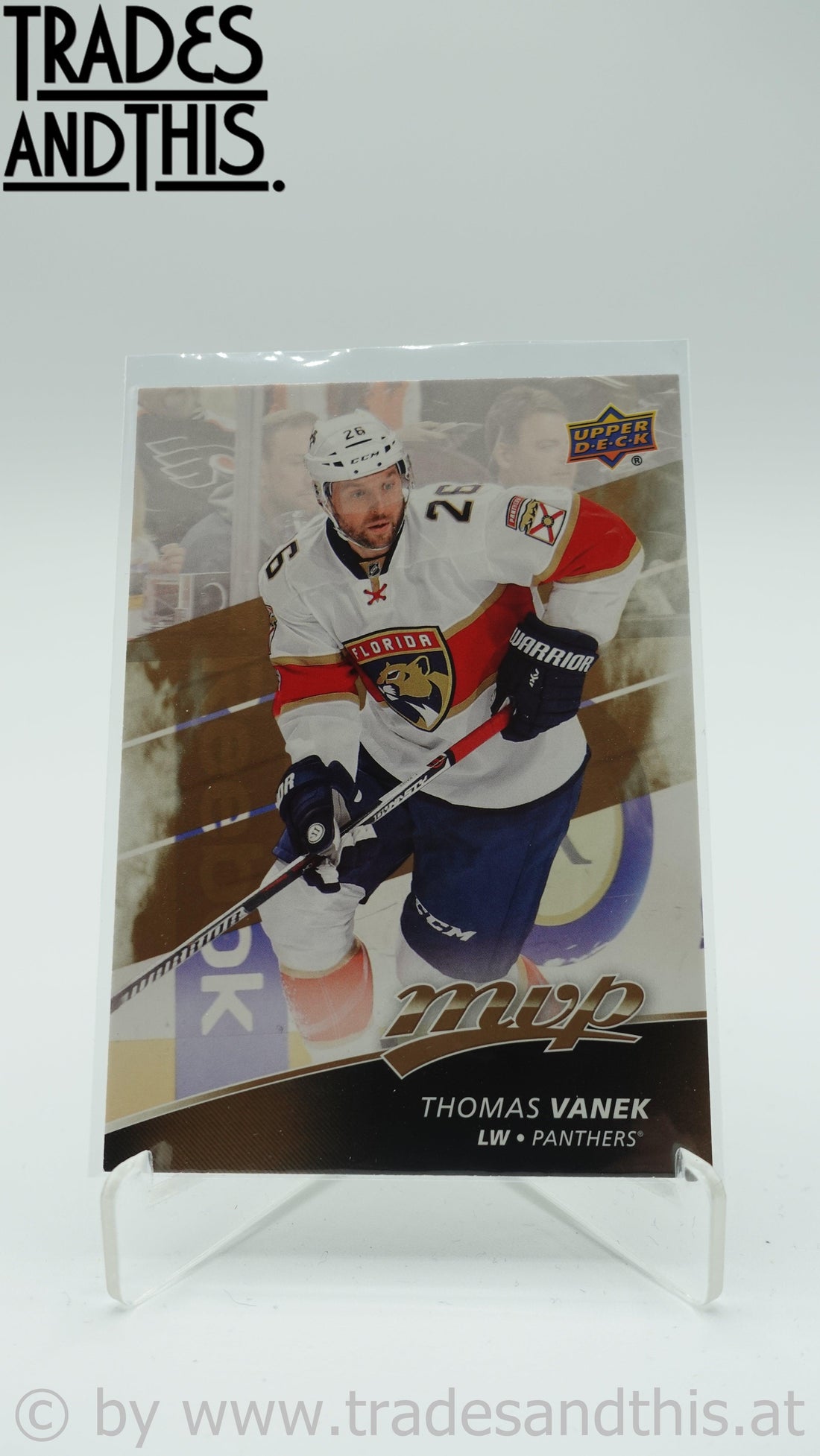 2017-18 Upper Deck MVP Thomas Vanek #118 - Trades and This e.U.