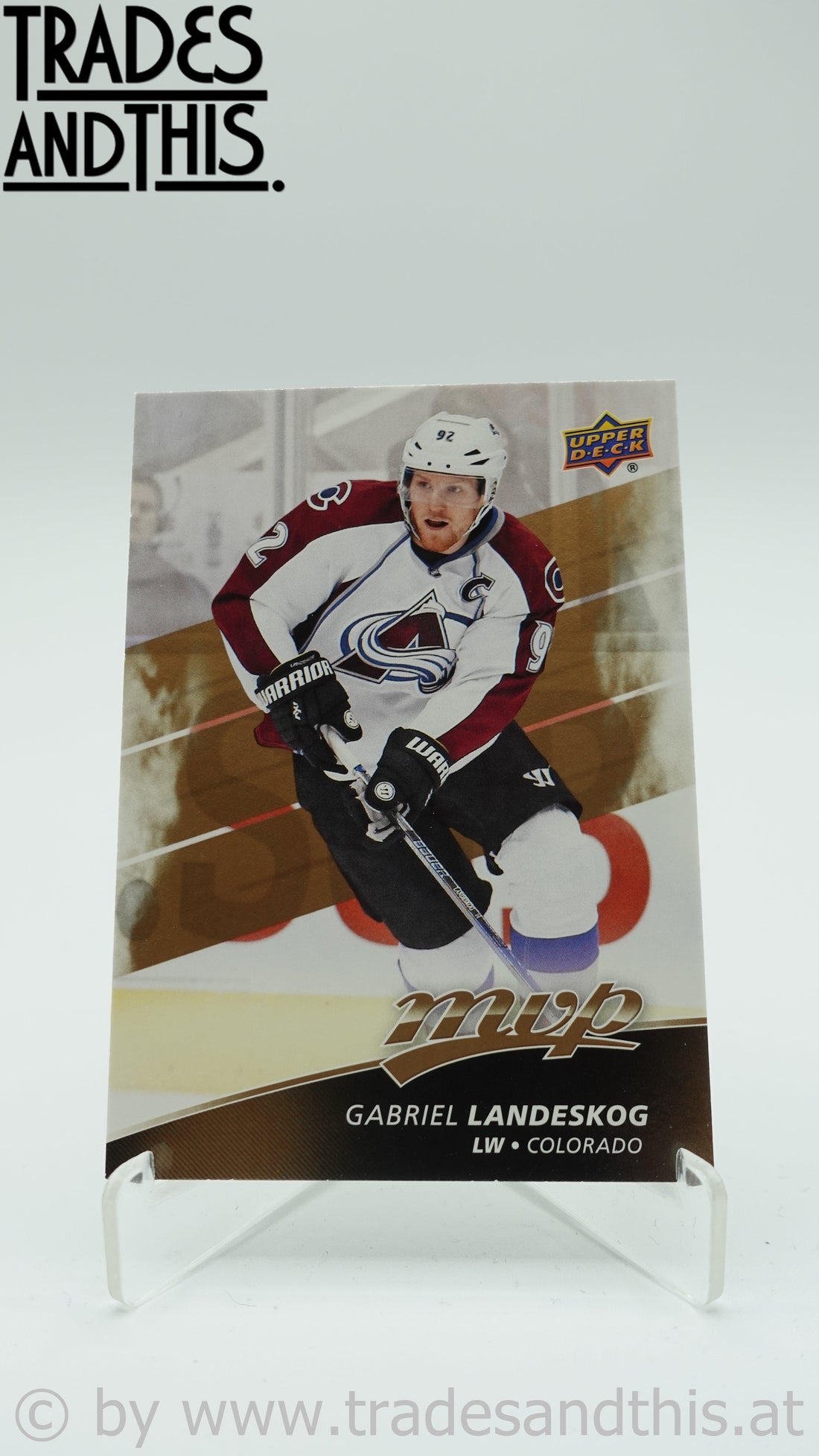 2017-18 Upper Deck MVP Gabriel Landeskog #124 - Trades and This e.U.