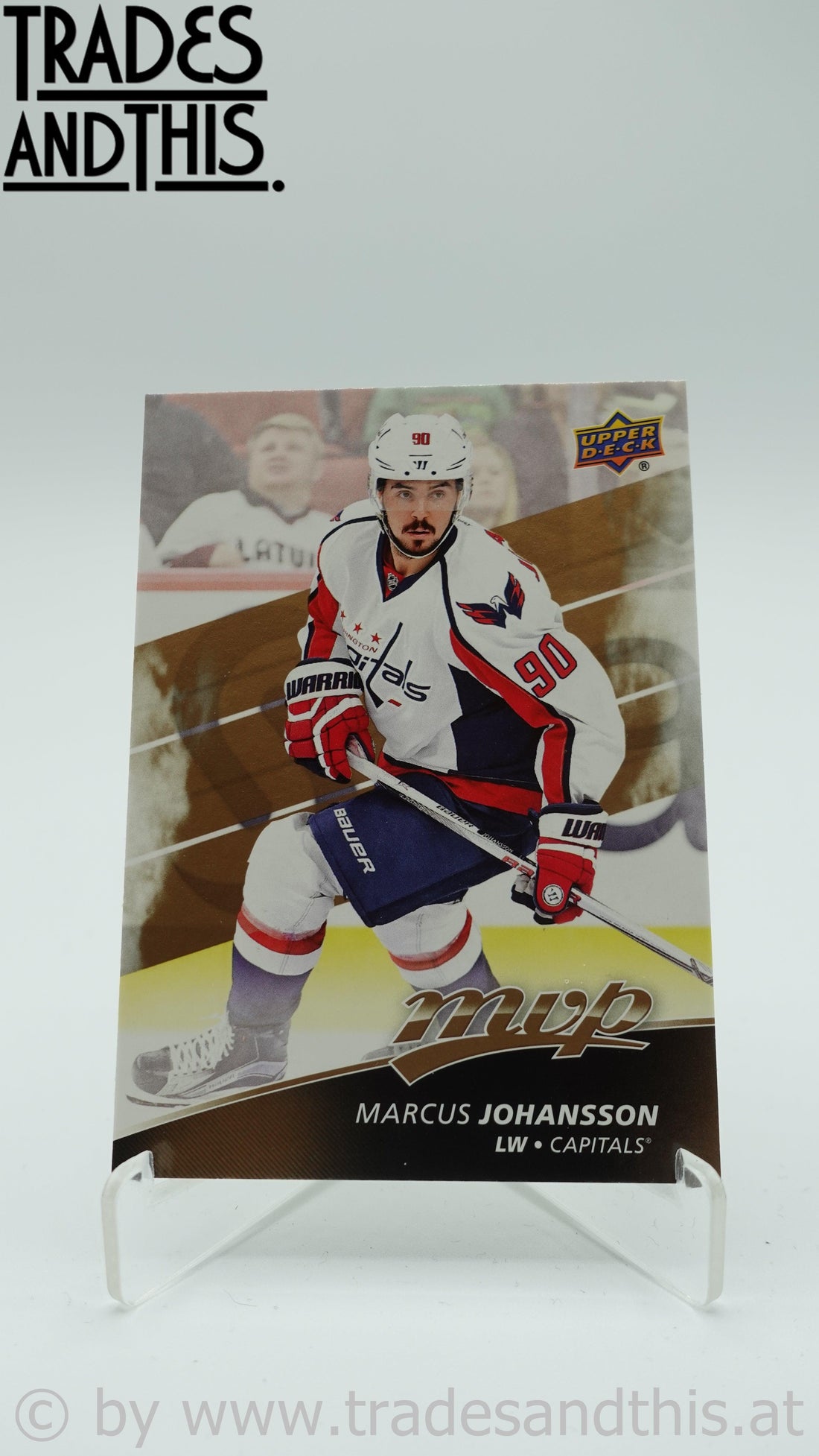 2017-18 Upper Deck MVP Marcus Johansson #126 - Trades and This e.U.