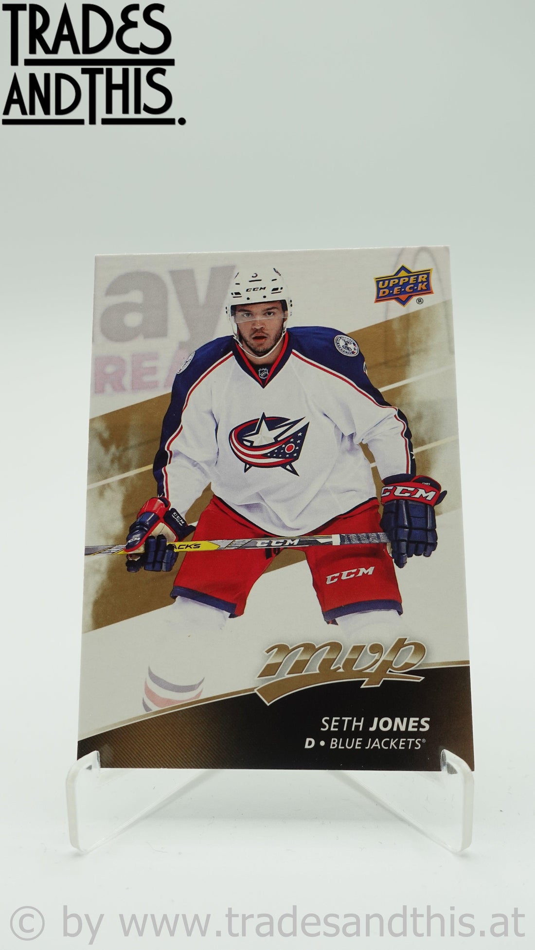 2017-18 Upper Deck MVP Seth Jones #130 - Trades and This e.U.