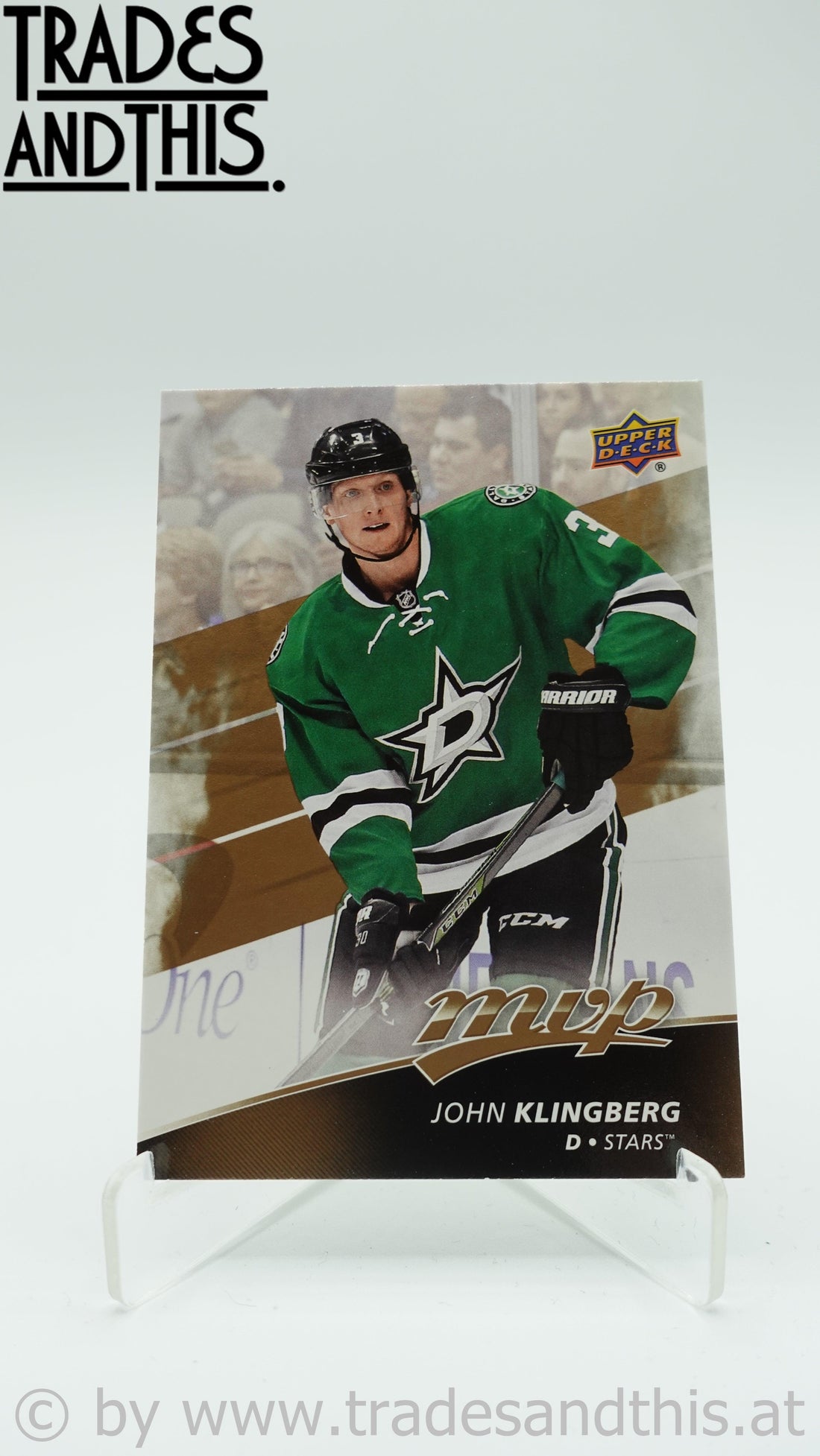 2017-18 Upper Deck MVP John Klingberg #133 - Trades and This e.U.