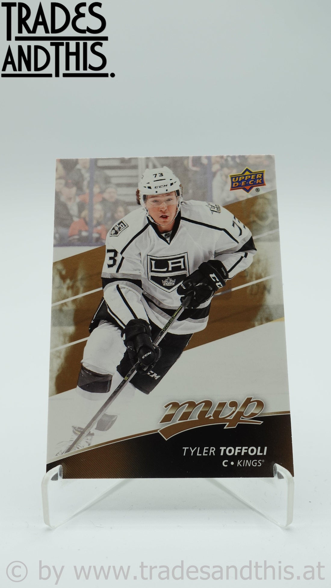 2017-18 Upper Deck MVP Tyler Toffoli #134 - Trades and This e.U.