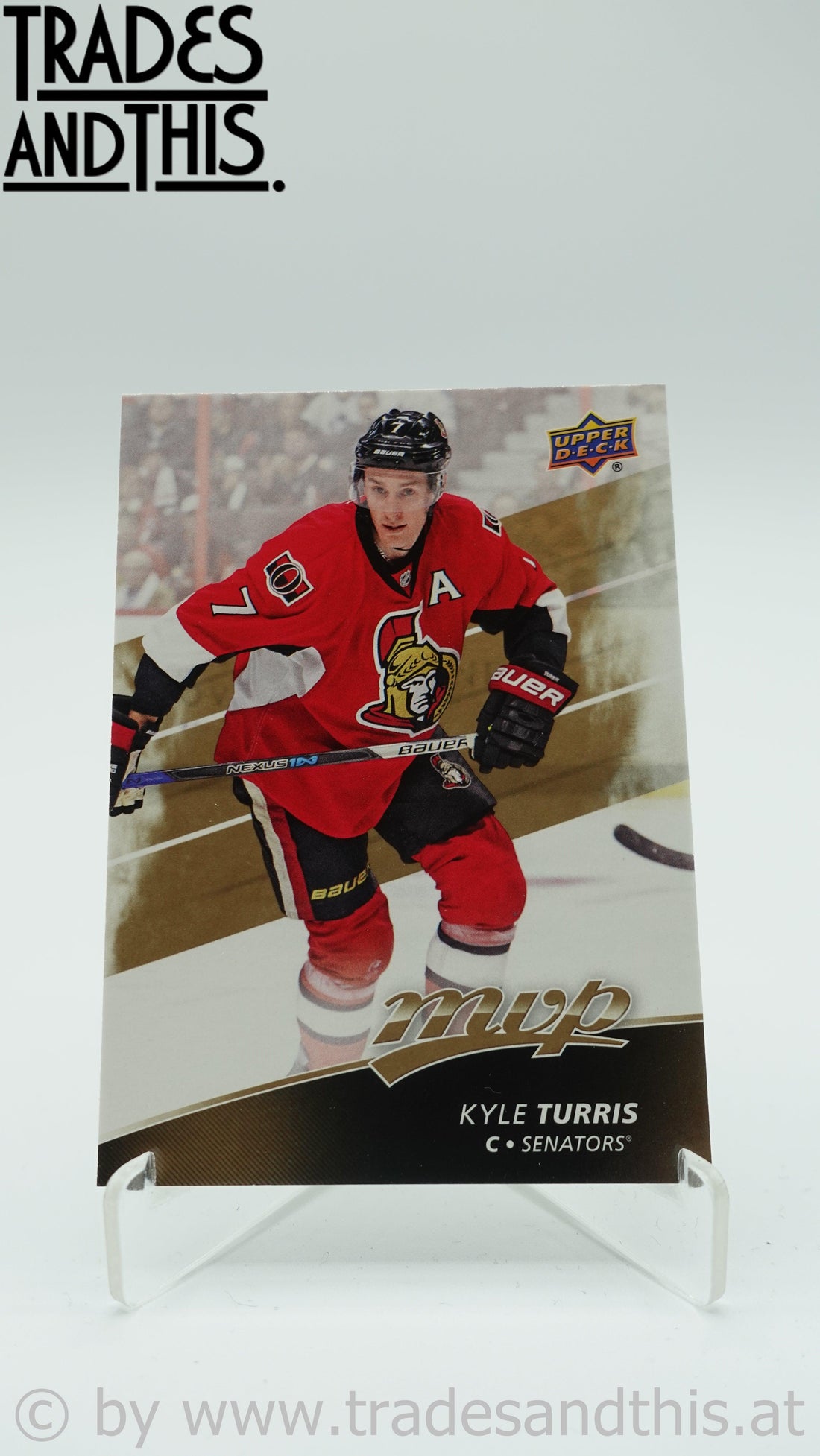 2017-18 Upper Deck MVP Kyle Turris #145 - Trades and This e.U.