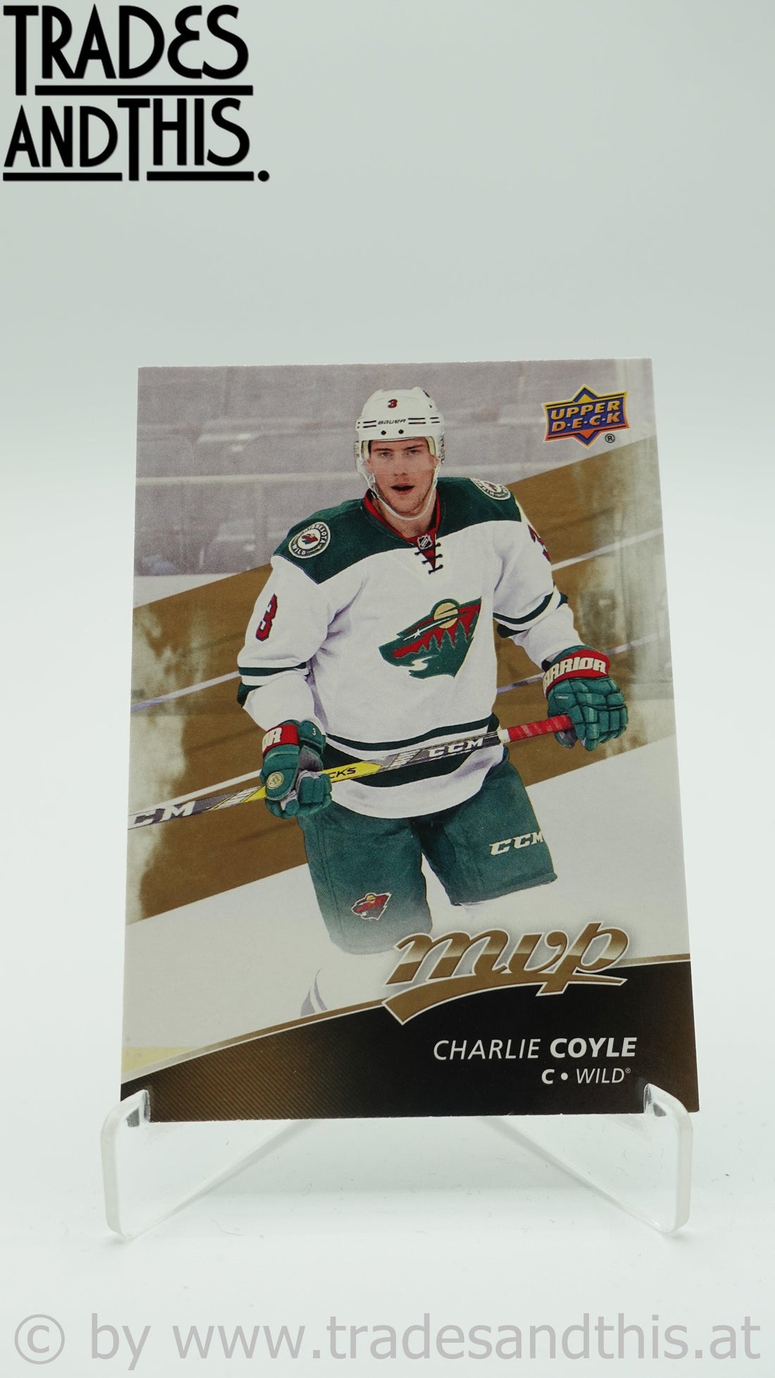 2017-18 Upper Deck MVP Charlie Coyle #148 - Trades and This e.U.