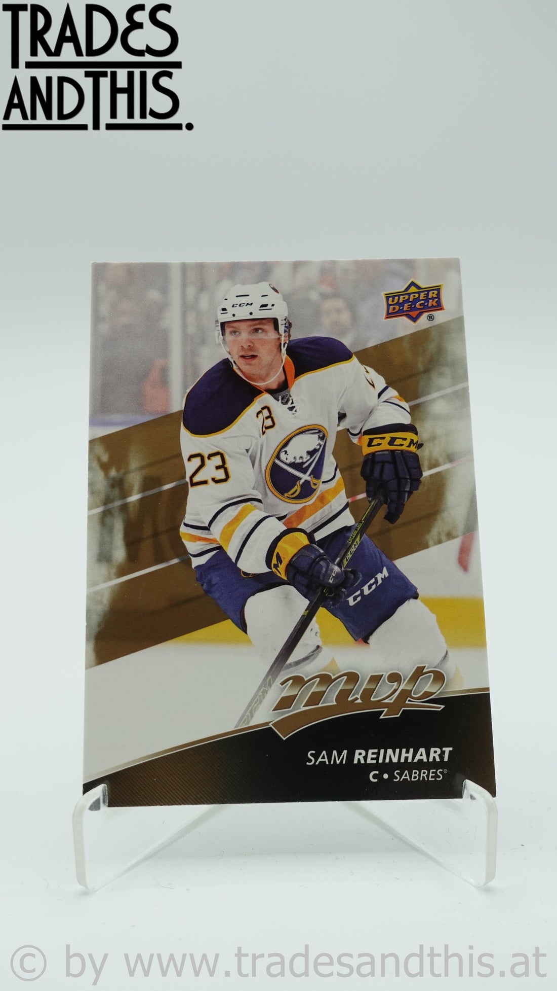 2017-18 Upper Deck MVP Sam Reinhart #149 - Trades and This e.U.