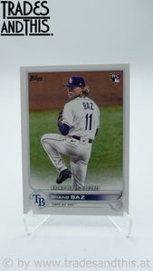 2022 Topps Update Series Shane Baz #US240 RC