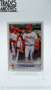 2022 Topps Update Series Bryson Stott #US255 RC