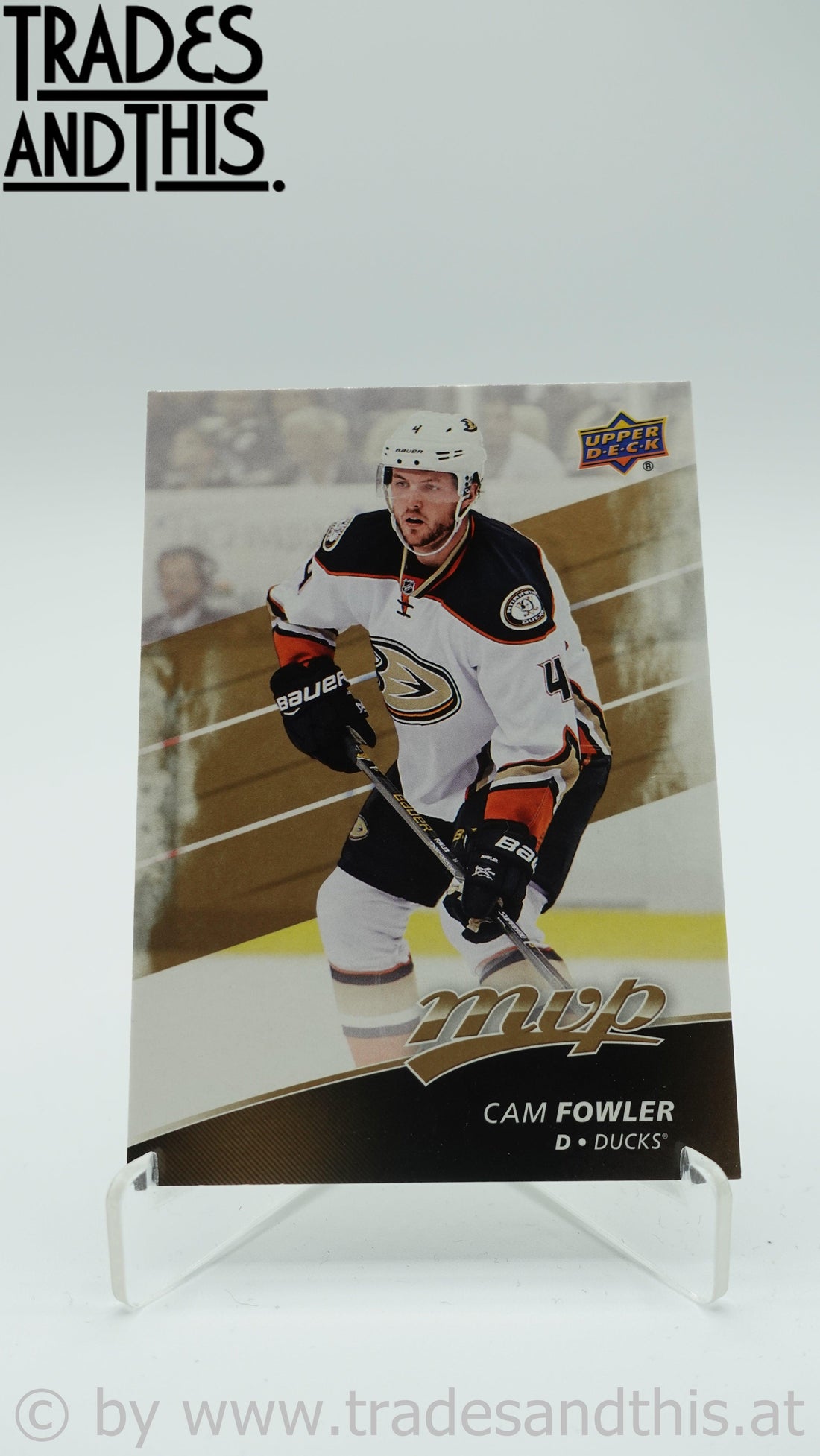 2017-18 Upper Deck MVP Cam Fowler #167 - Trades and This e.U.