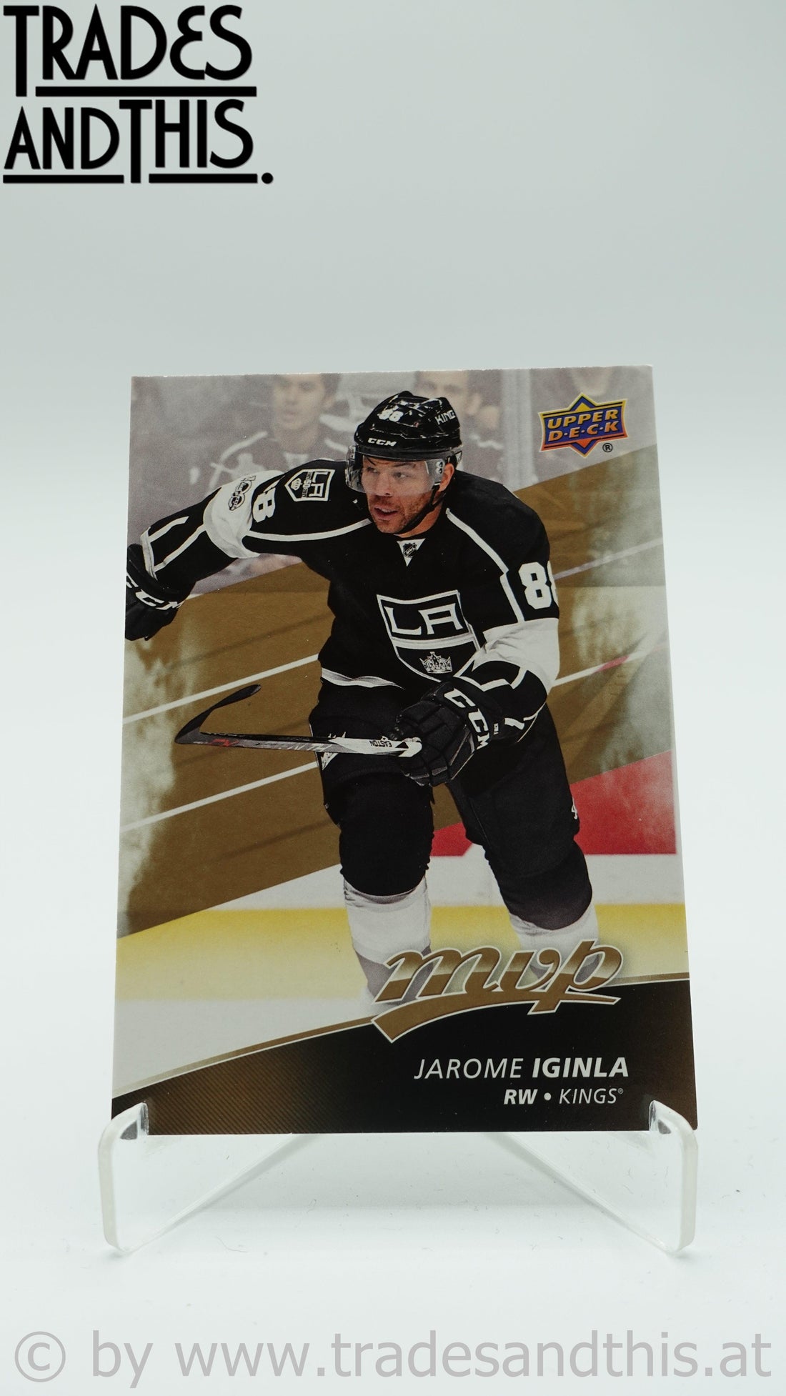 2017-18 Upper Deck MVP Jarome Iginla #176 - Trades and This e.U.