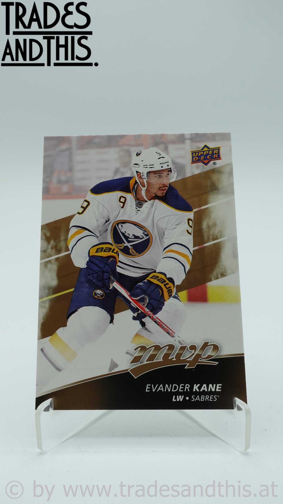 2017-18 Upper Deck MVP Evander Kane #177 - Trades and This e.U.