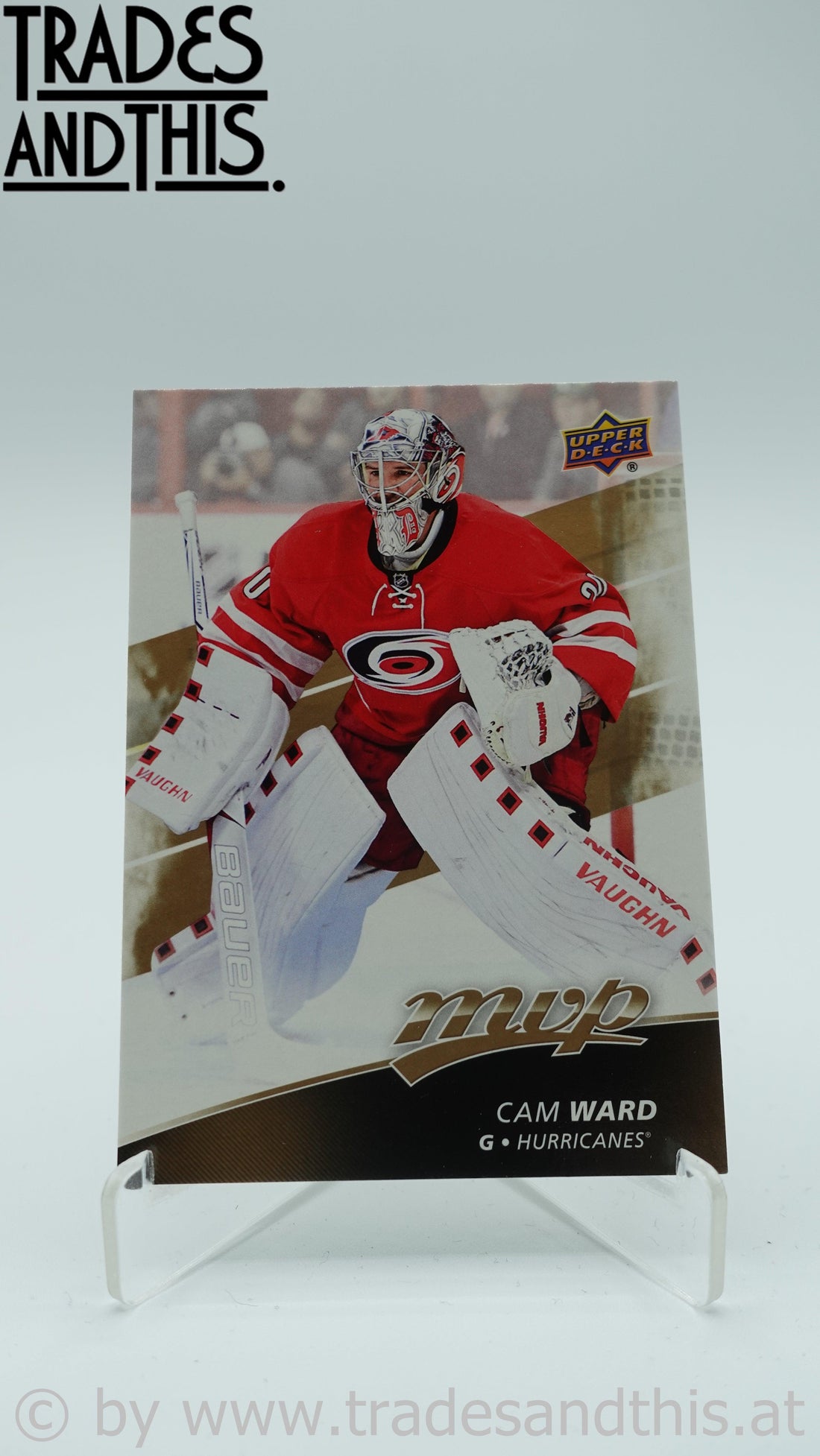 2017-18 Upper Deck MVP Cam Ward #179 - Trades and This e.U.