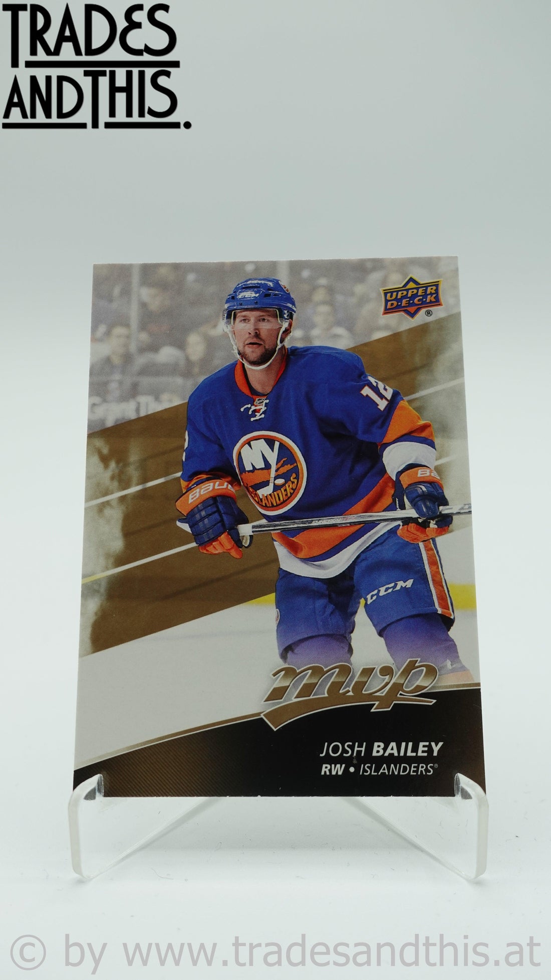 2017-18 Upper Deck MVP Josh Bailey #182 - Trades and This e.U.