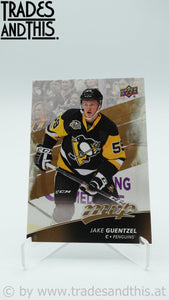 2017-18 Upper Deck MVP Jake Guentzel #187 - Trades and This e.U.