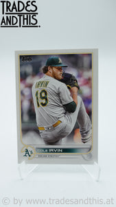 2022 Topps Update Series Cole Irvin #US292